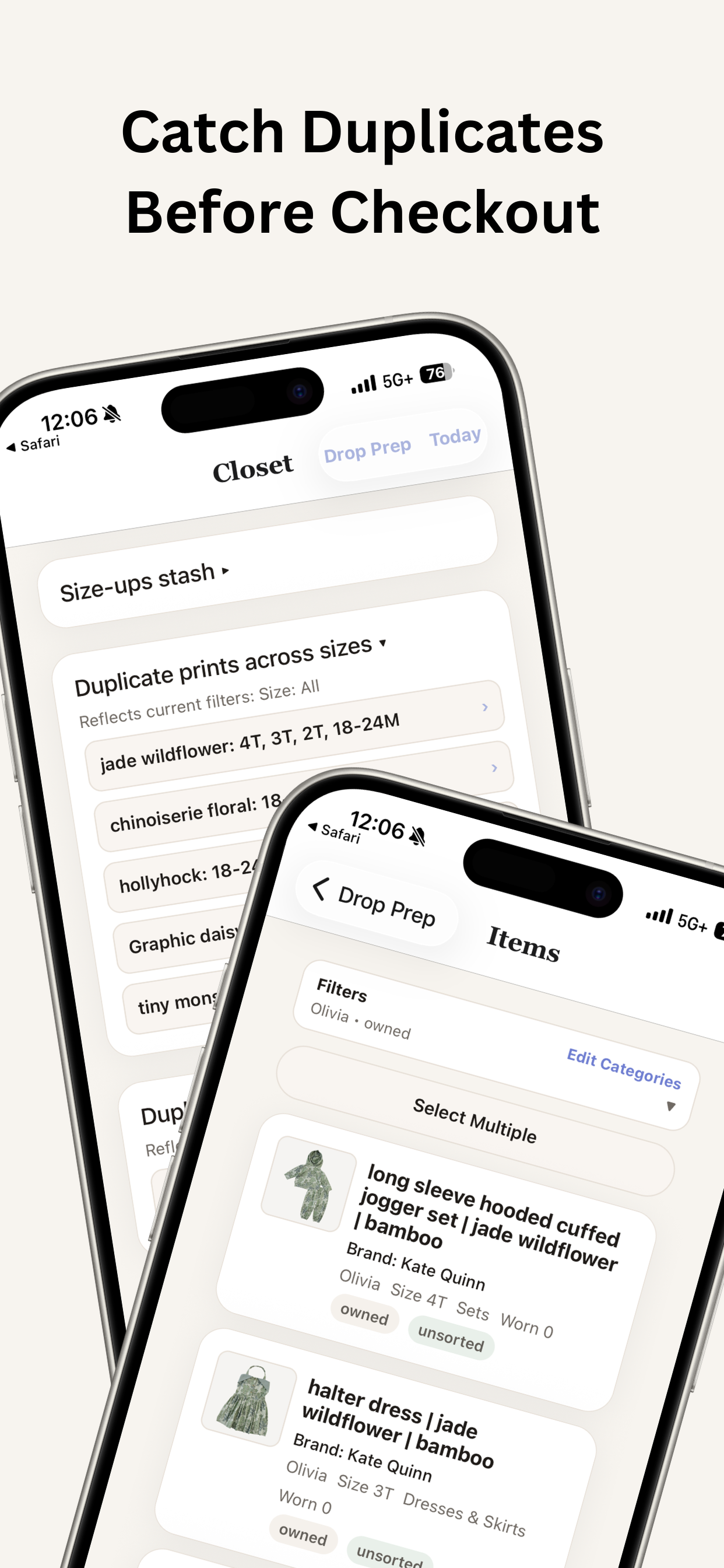 Layette Out app screenshot 2