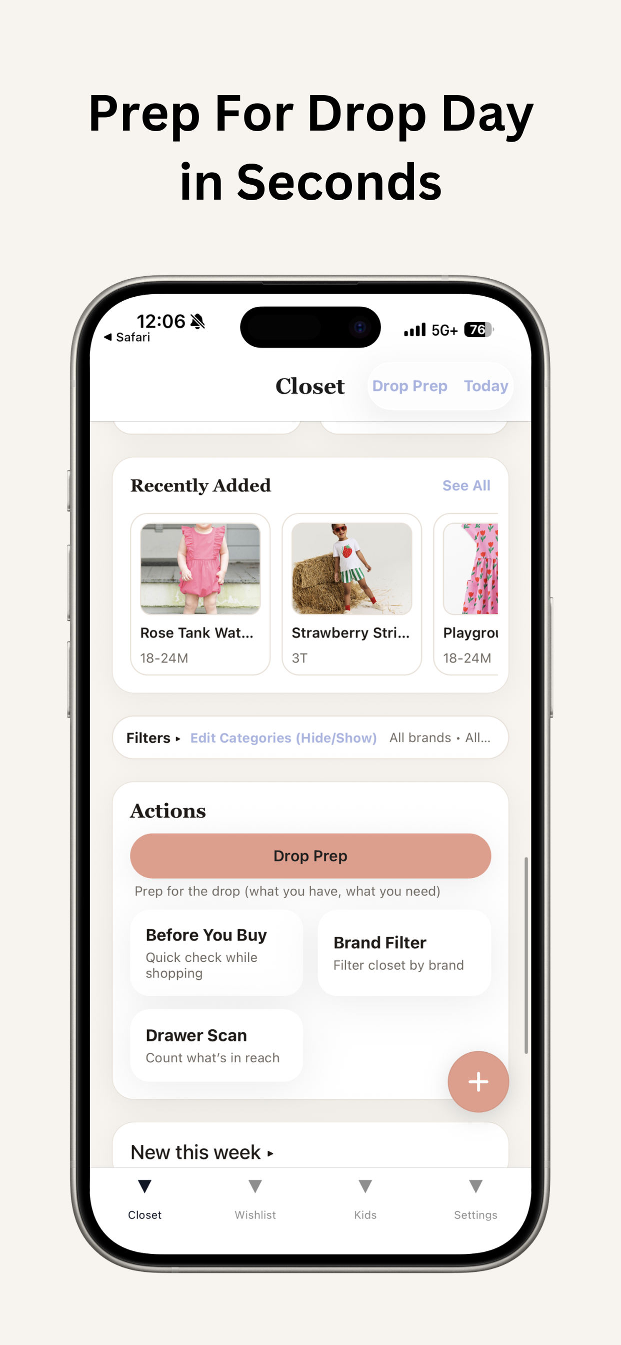 Layette Out app screenshot 3